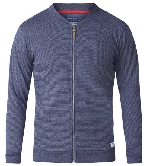 D555 Arnie Sweatshirt With Pocket Navy - Sudaderas - Sudaderas 2XL-12XL
