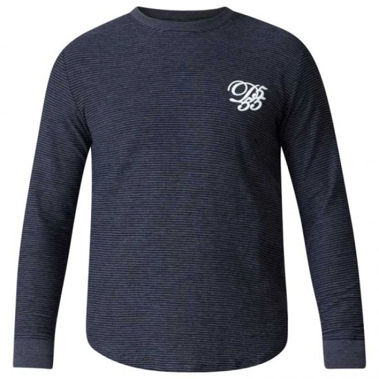 D555 Plato Long Sleeve T-shirt Charcoal - Camisetas - Camisetas - 2XL-14XL