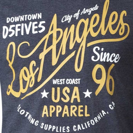 D555 Neill Long Sleeve T-shirt Black - Camisetas - Camisetas - 2XL-14XL