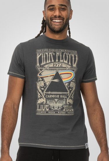D555 HANLEY Official Pink Floyd Crew Neck T-Shirt Dark Grey TALL SIZES - ROPA DE HOMBRE MT-6XLT - Tamaños de talle alto
