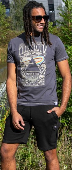 D555 HANLEY Official Pink Floyd Crew Neck T-Shirt Dark Grey TALL SIZES - ROPA DE HOMBRE MT-6XLT - Tamaños de talle alto