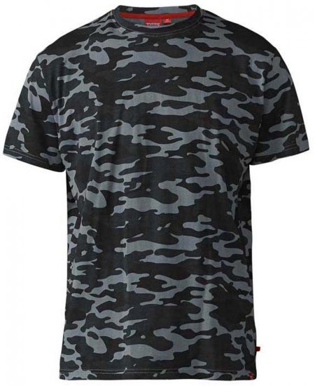 D555 Gaston T-shirt Camo Storm - Camisetas - Camisetas - 2XL-14XL