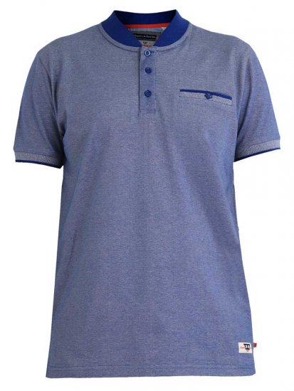 D555 Owen Colorless Polo Blue - Polos - Polos 2XL-8XL