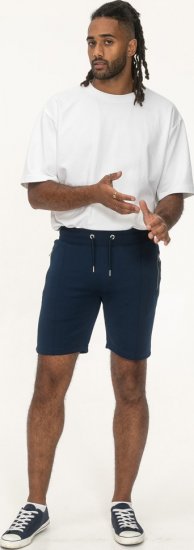 D555 Spalding Elasticated Waist Interlock Shorts Navy - Pantalones y cortos de chándal - Pantalones y Pantalones cortos de chándal - 2XL-12XL