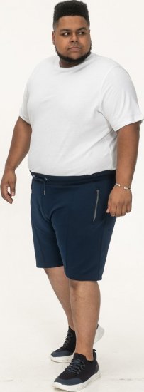 D555 Spalding Elasticated Waist Interlock Shorts Navy - Pantalones y cortos de chándal - Pantalones y Pantalones cortos de chándal - 2XL-12XL