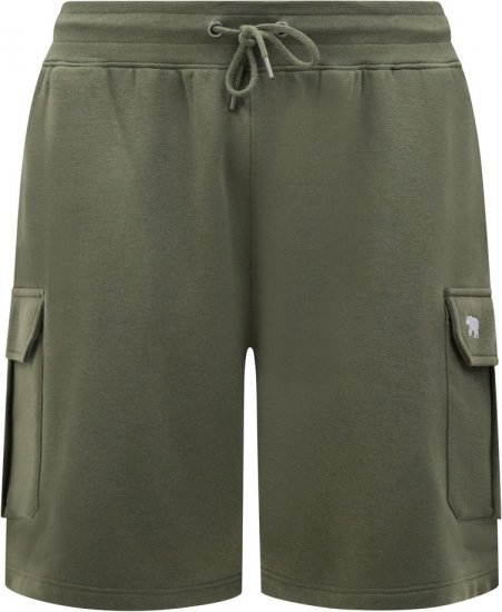 D555 Wigan 1 Elasticated Waist Fleece Cargo Shorts Khaki - Pantalones y cortos de chándal - Pantalones y Pantalones cortos de chándal - 2XL-12XL