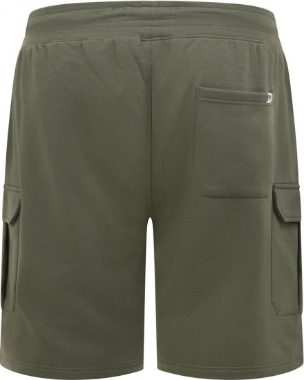 D555 Wigan 1 Elasticated Waist Fleece Cargo Shorts Khaki - Pantalones y cortos de chándal - Pantalones y Pantalones cortos de chándal - 2XL-12XL