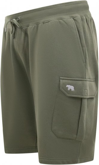 D555 Wigan 1 Elasticated Waist Fleece Cargo Shorts Khaki - Pantalones y cortos de chándal - Pantalones y Pantalones cortos de chándal - 2XL-12XL