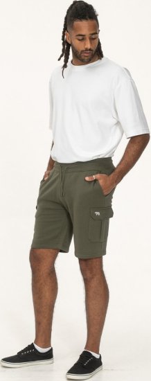 D555 Wigan 1 Elasticated Waist Fleece Cargo Shorts Khaki - Pantalones y cortos de chándal - Pantalones y Pantalones cortos de chándal - 2XL-12XL
