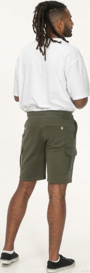 D555 Wigan 1 Elasticated Waist Fleece Cargo Shorts Khaki - Pantalones y cortos de chándal - Pantalones y Pantalones cortos de chándal - 2XL-12XL