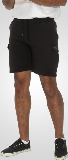 D555 Wigan 2 Elasticated Waist Fleece Cargo Shorts Black - Pantalones y cortos de chándal - Pantalones y Pantalones cortos de chándal - 2XL-12XL