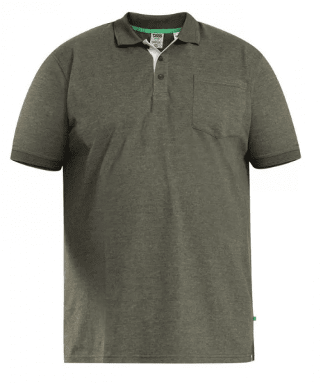 D555 Grant Polo Shirt Khaki - Polos - Polos 2XL-8XL