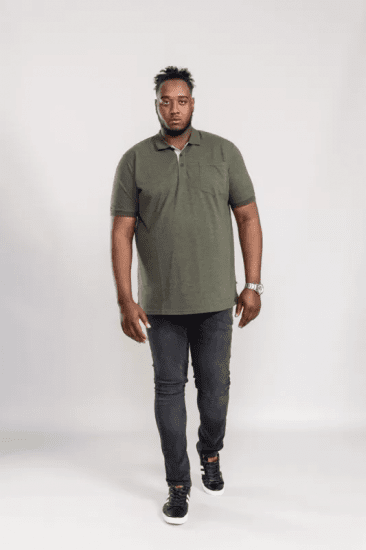 D555 Grant Polo Shirt Khaki - Polos - Polos 2XL-8XL