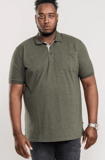 D555 Grant Polo Shirt Khaki - Polos - Polos 2XL-8XL