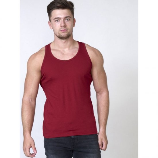 D555 Fabio Tanktop Red - Camisetas - Camisetas - 2XL-14XL