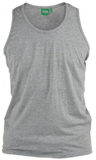 D555 Fabio Tanktop Grey - Camisetas - Camisetas - 2XL-14XL