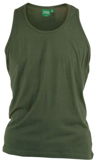 D555 Fabio Tanktop Khaki - Camisetas - Camisetas - 2XL-14XL