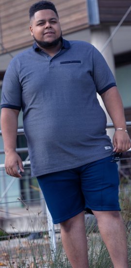 D555 Newcastle Polo Shirt Grey - Polos - Polos 2XL-8XL