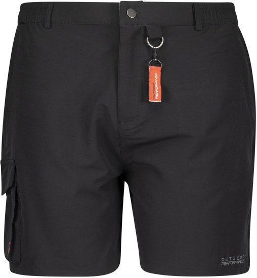 Adamo Tim Outdoor Shorts Black - Ropa deportiva - Ropa Deportiva 2XL-10XL