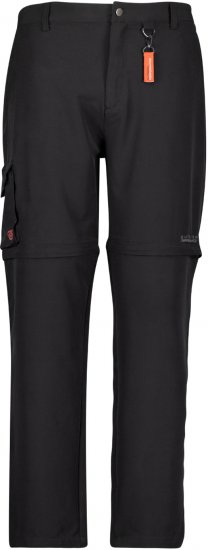 Adamo Tobias Outdoor Zipp-off Pants Black - Ropa deportiva - Ropa Deportiva 2XL-10XL