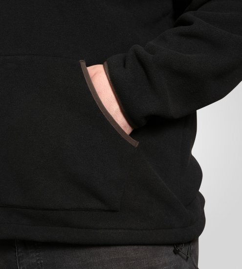 D555 Louth Micro Fleece Jacket with Sherpa Lining Black - Chaquetas - Chaquetas Tallas Grandes 2XL-8XL