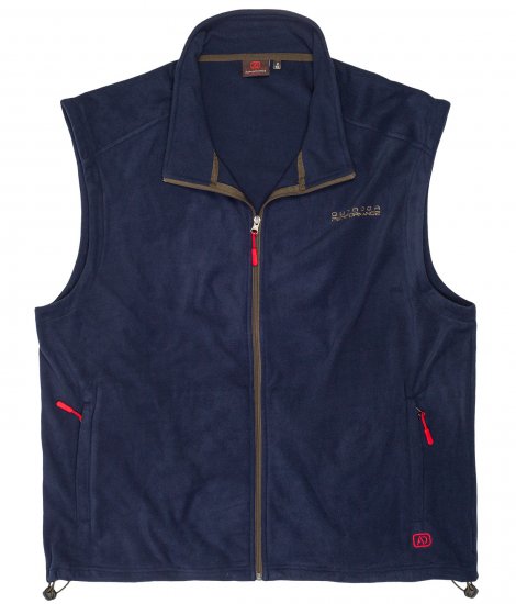 Adamo Montreal Fleece Vest Navy - Ropa deportiva - Ropa Deportiva 2XL-10XL