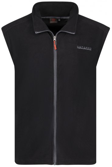 Adamo Montreal Fleece Vest Black - Ropa deportiva - Ropa Deportiva 2XL-10XL