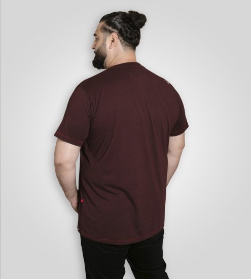 D555 Barnsley Guitar and Amp Crew Neck T-Shirt Burgundy - Camisetas - Camisetas - 2XL-14XL