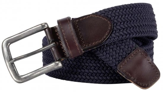 Adamo 180910 Cinturón elástico Azul marino - Cinturones - Cinturones W40-W70/2XL-8XL
