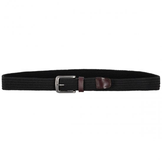 Adamo 180910 Cinturón elástico Negro - Cinturones - Cinturones W40-W70/2XL-8XL