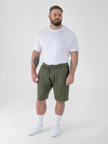 D555 Mitchell 1 Pantalones Cortos Stretch con Cintura Elástica Caqui - Pantalones y cortos de chándal - Pantalones y Pantalones cortos de chándal - 2XL-12XL