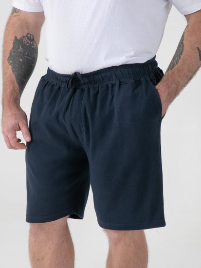D555 Mitchell 2 Pantalones Cortos Stretch con Cintura Elástica Azul Marino - Pantalones y cortos de chándal - Pantalones y Pantalones cortos de chándal - 2XL-12XL