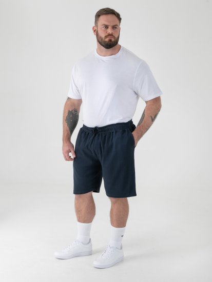 D555 Mitchell 2 Pantalones Cortos Stretch con Cintura Elástica Azul Marino - Pantalones y cortos de chándal - Pantalones y Pantalones cortos de chándal - 2XL-12XL