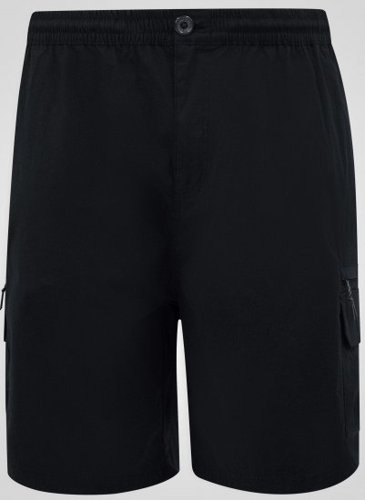 D555 Thomas Pantalones Cortos Stretch con Cintura Elástica Negros - Pantalones cortos - Pantalones cortos W40-W60