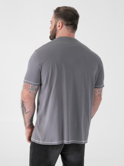 D555 Jasper Official Gas Monkey Camiseta con Estampado Gris - Camisetas - Camisetas - 2XL-14XL