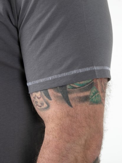 D555 Jasper Official Gas Monkey Camiseta con Estampado Gris - Camisetas - Camisetas - 2XL-14XL