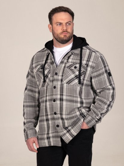 D555 Hayes Sobrecamisa Gris - Camisas - Camisas 2XL-10XL