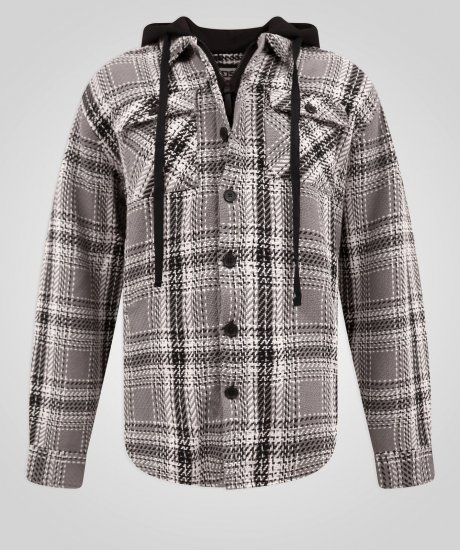 D555 Hayes Sobrecamisa Gris - Camisas - Camisas 2XL-10XL