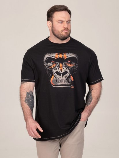 D555 Perkins Camiseta estampada Negro - Camisetas - Camisetas - 2XL-14XL