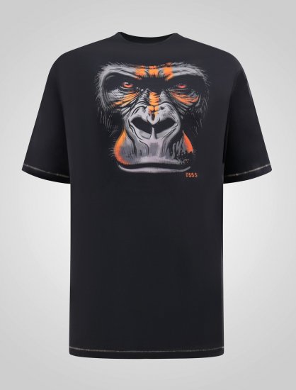 D555 Perkins Camiseta estampada Negro - Camisetas - Camisetas - 2XL-14XL
