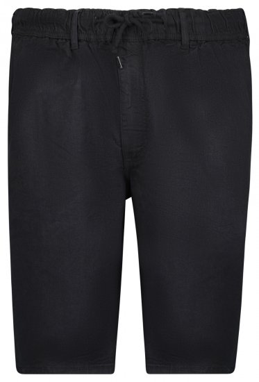 Adamo 199110 Pantalón corto vaquero con cintura elástica Negro - Pantalones cortos - Pantalones cortos W40-W60