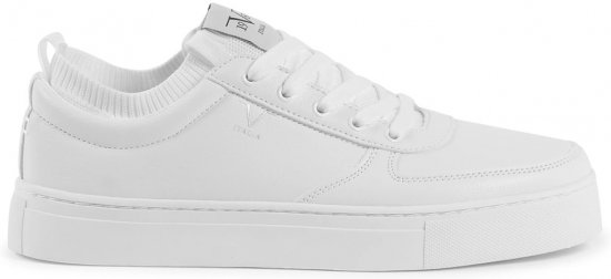 19V69 by VERSACE White Sneakers - Calzado de hombre 40-52 - Zapatillas de hombre tallas 40-52