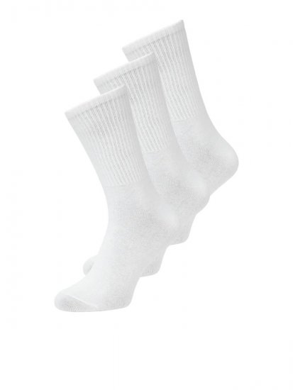 Jack & Jones Charles Calcetines de tenis Blanco pack de 3 - Ropa interior - Ropa interior 2XL-8XL