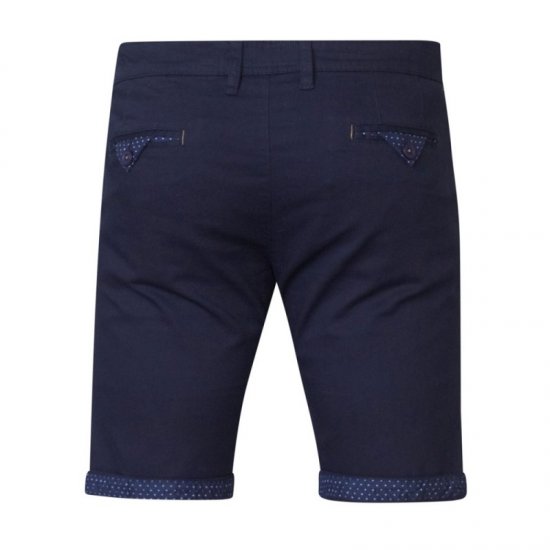D555 Luke Stretch Shorts Navy - Pantalones cortos - Pantalones cortos W40-W60