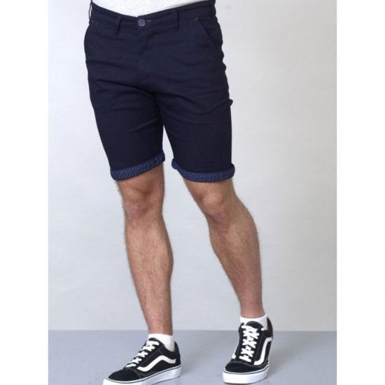 D555 Luke Stretch Shorts Navy - Pantalones cortos - Pantalones cortos W40-W60