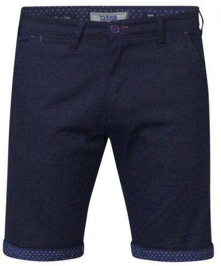 D555 Luke Stretch Shorts Navy - Pantalones cortos - Pantalones cortos W40-W60