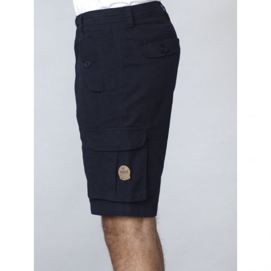 D555 Larry Cargo Shorts Navy - Pantalones cortos - Pantalones cortos W40-W60