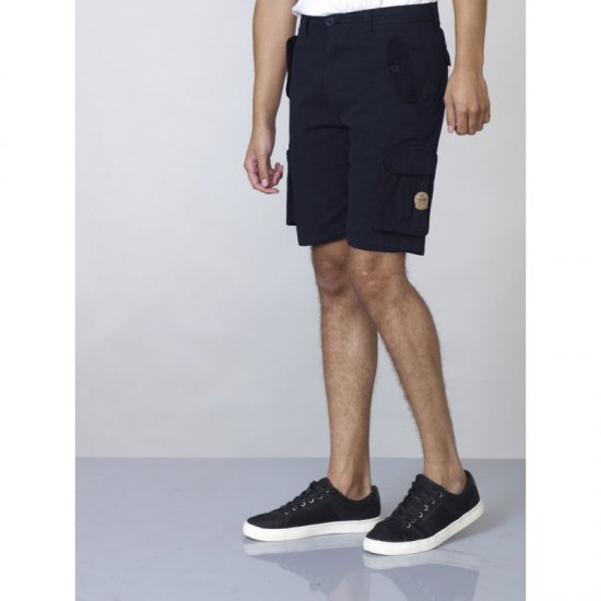 D555 Larry Cargo Shorts Navy - Pantalones cortos - Pantalones cortos W40-W60