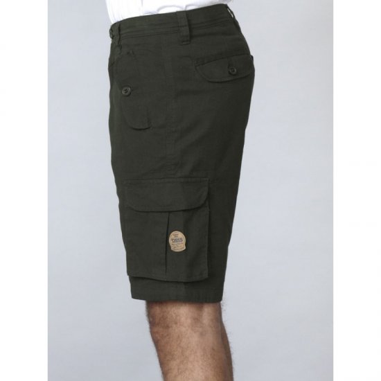 D555 Larry Cargo Shorts Khaki - Pantalones cortos - Pantalones cortos W40-W60