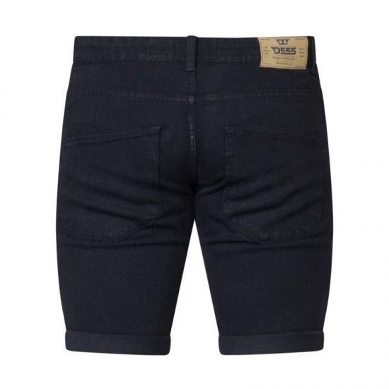 D555 Jude Stretch Denim Shorts Black - Pantalones cortos - Pantalones cortos W40-W60